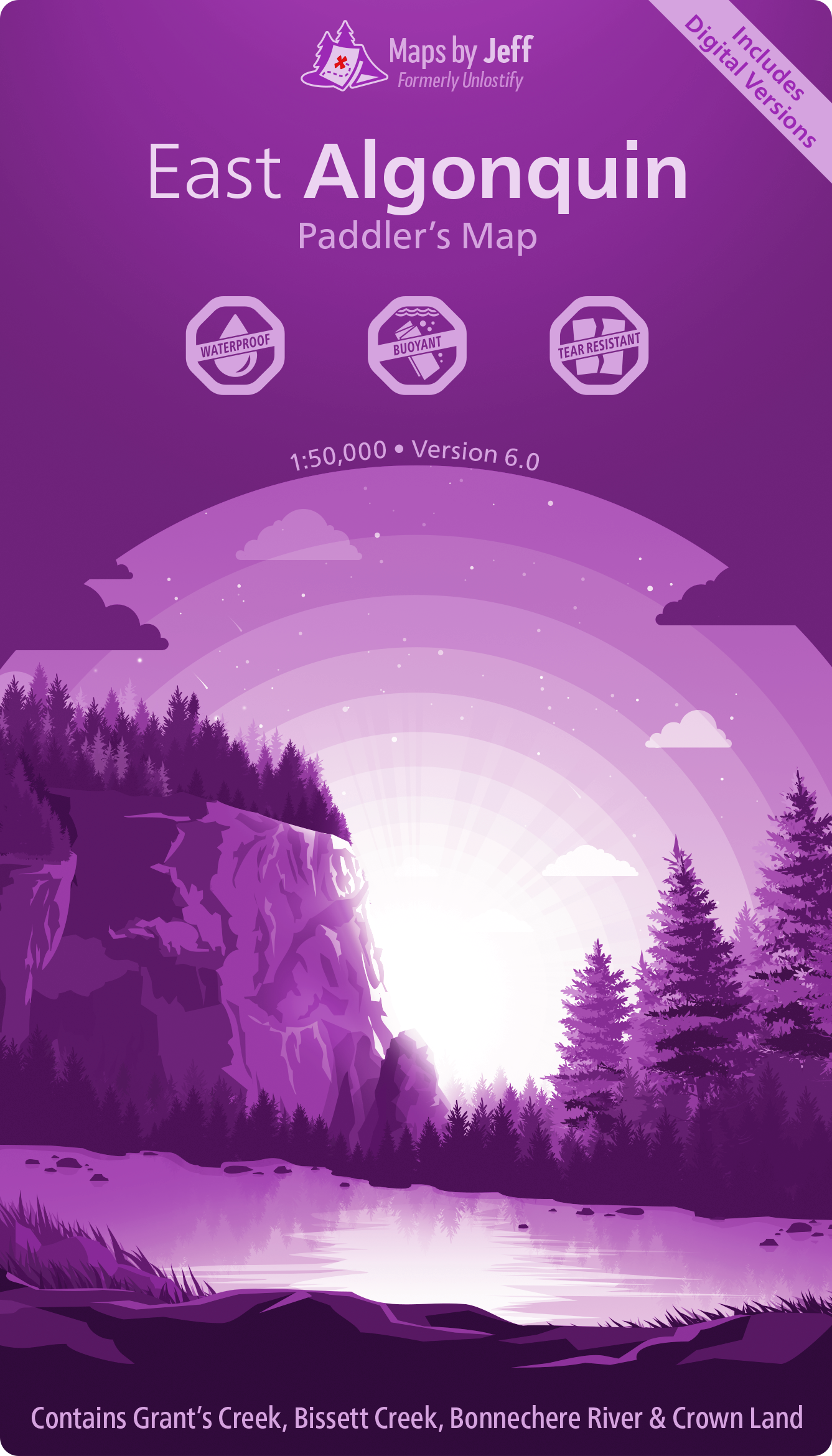 East Algonquin - Paddler's Map
