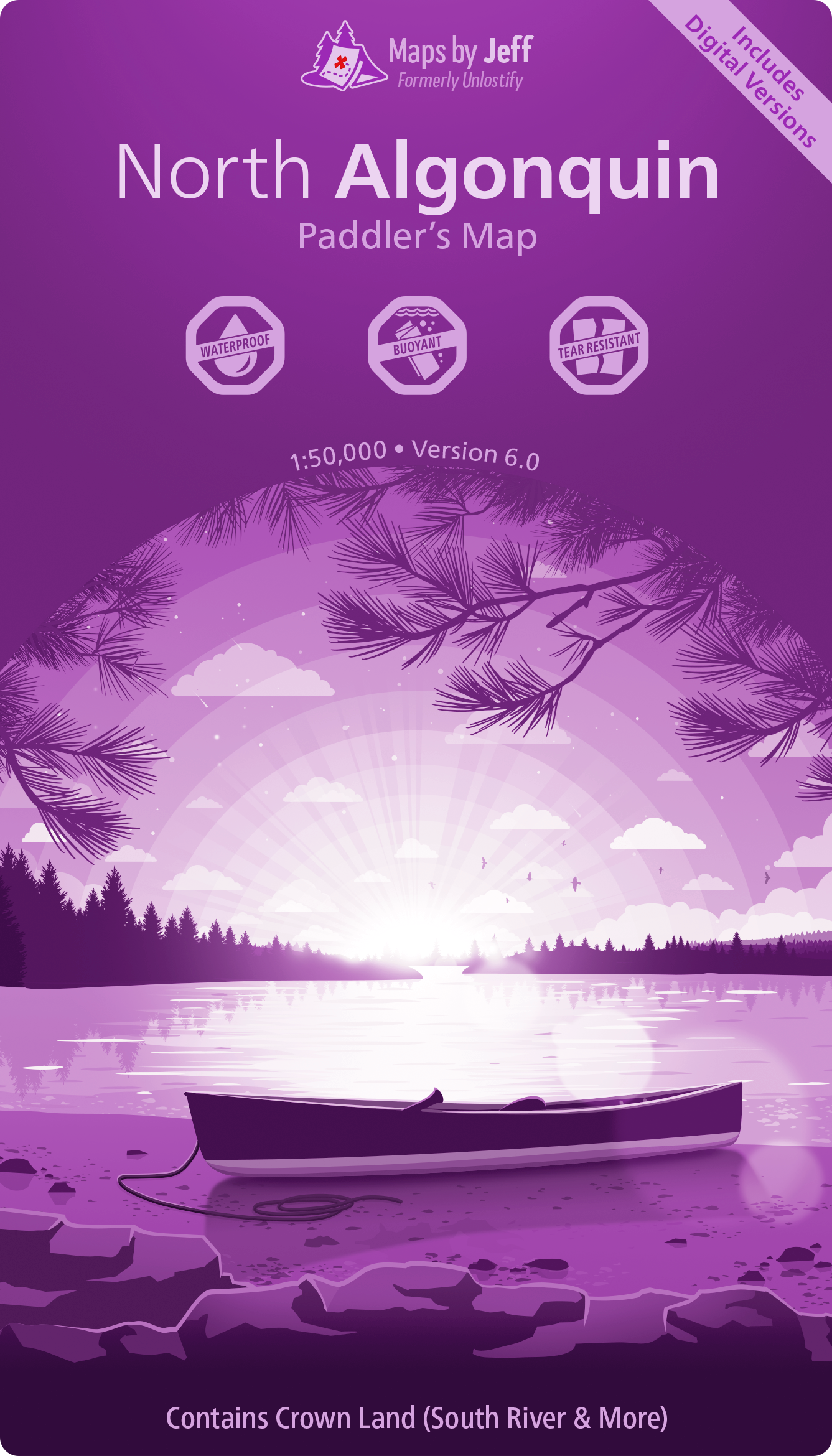 North Algonquin - Paddler's Map