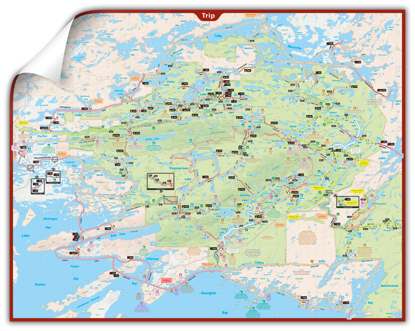 Killarney - Wall Map